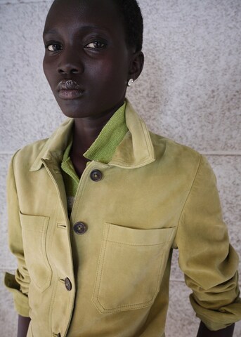 MANGO Between-Season Jacket 'Avignon' in Green