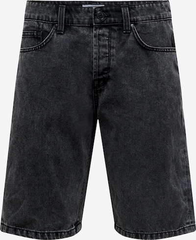 Only & Sons Jeans 'Avi' i svart denim, Produktvisning