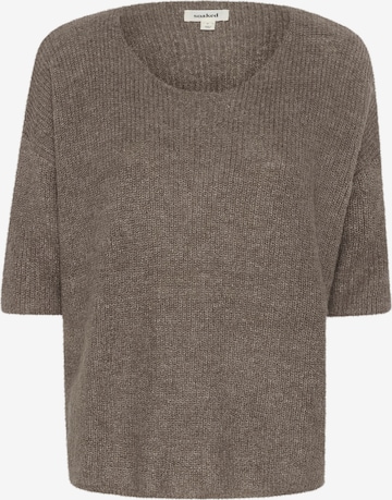 Pull-over 'Tuesday' SOAKED IN LUXURY en marron : devant