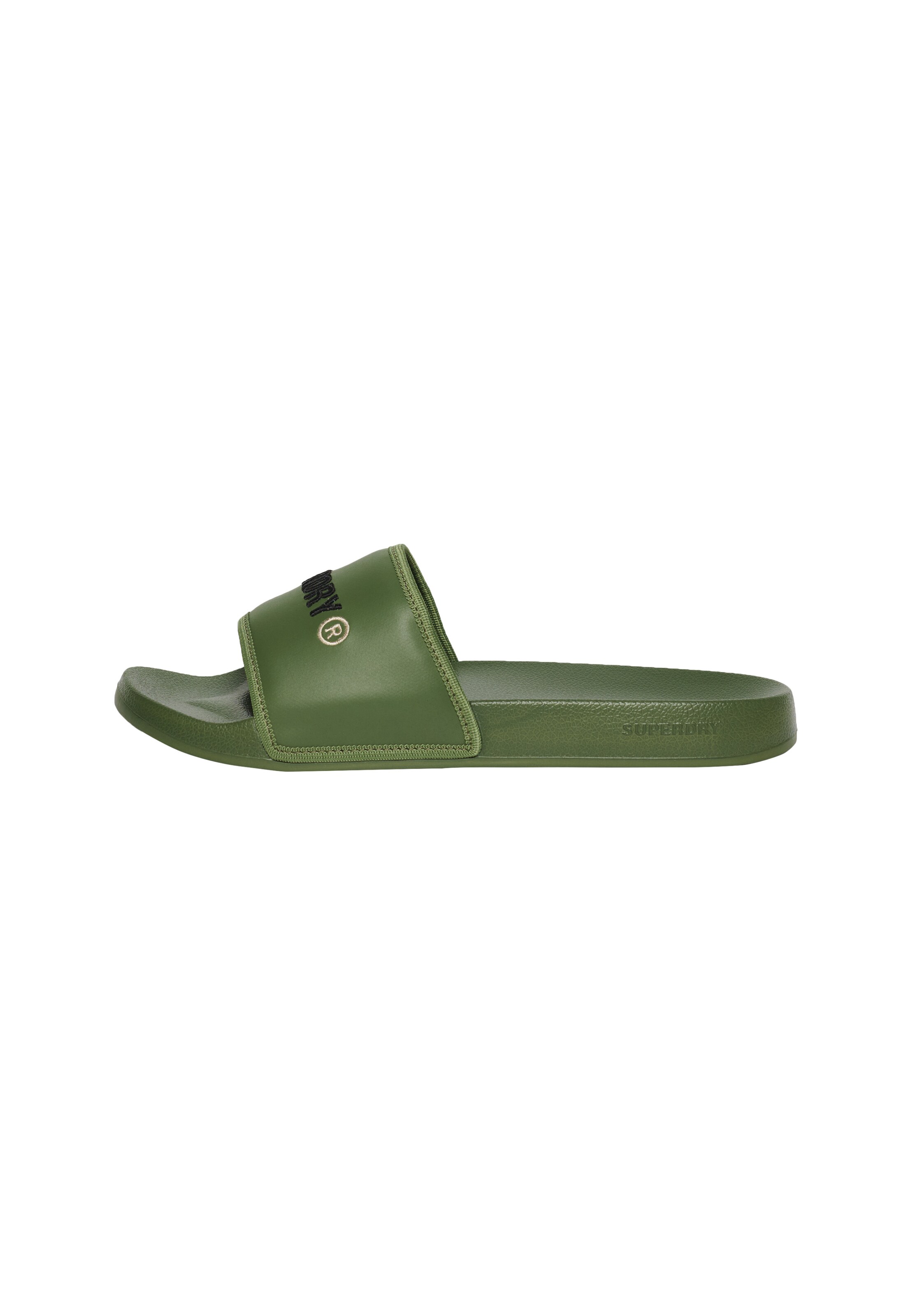 Superdry Beach & Pool Shoes 'Tarp Core' in Green: front
