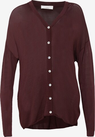 Cardigan 'Nelly' Guido Maria Kretschmer Curvy en marron : devant