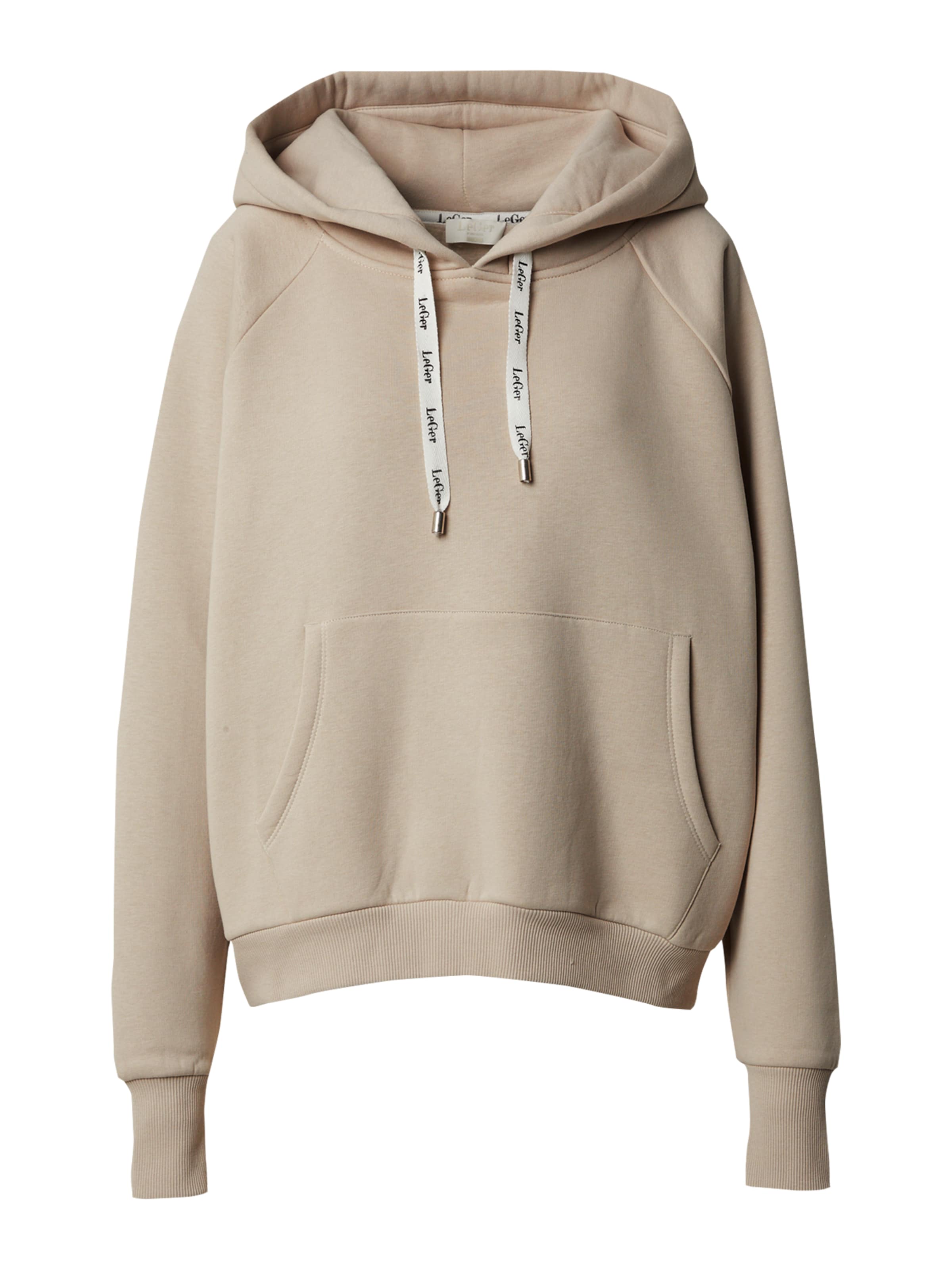 Felpa 'Hayley' di LeGer by Lena Gercke in beige: frontale