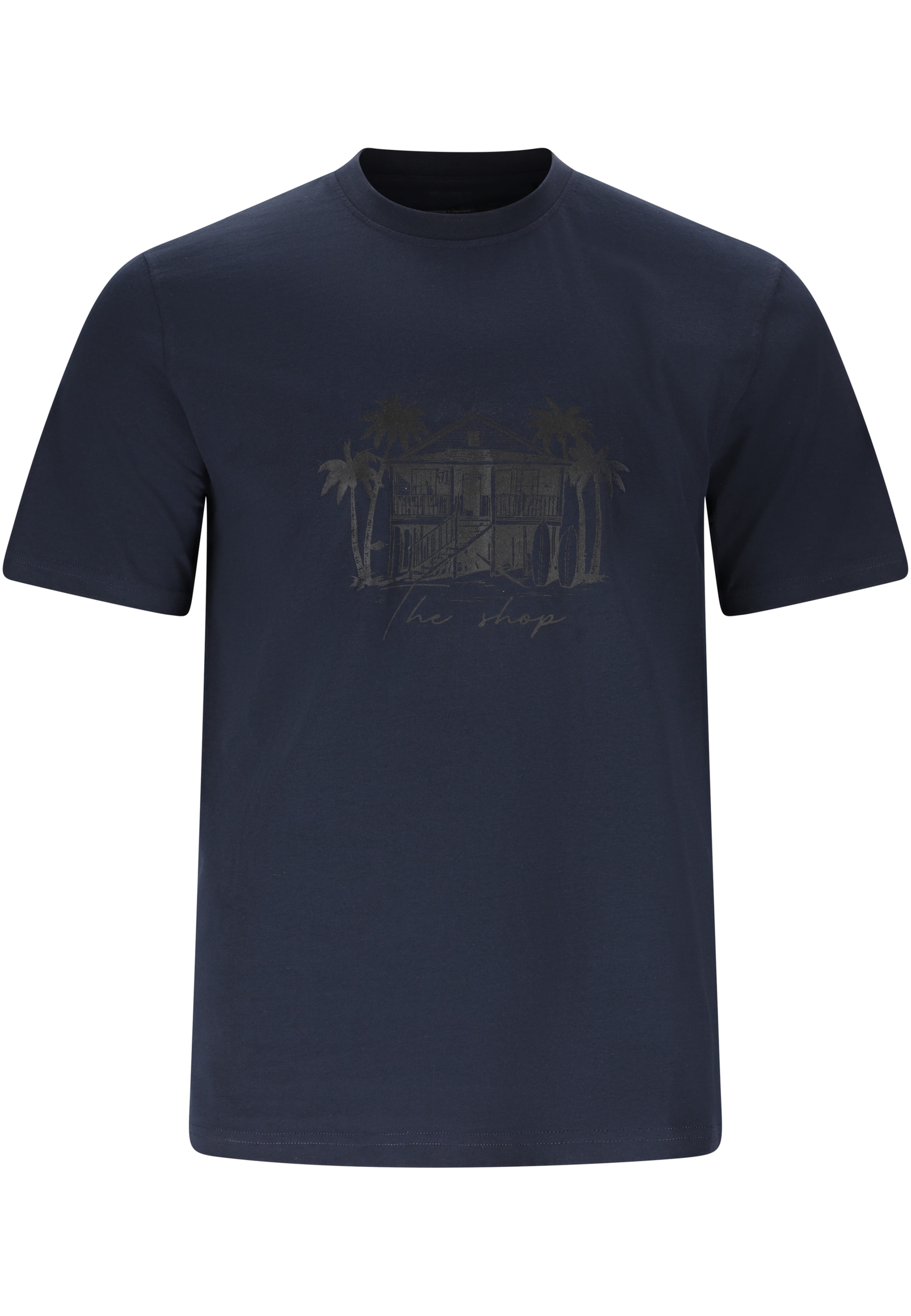 NOU Shirt 'Cahn' in Black: front