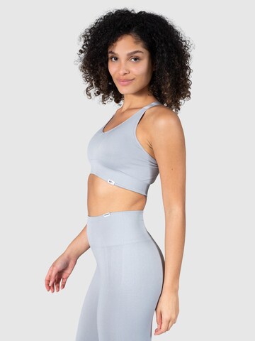 Bustier Soutien-gorge de sport 'Chloe' Smilodox en gris