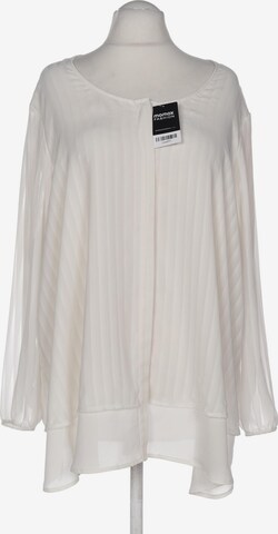 SAMOON Blouse & Tunic in 6XL in White: front