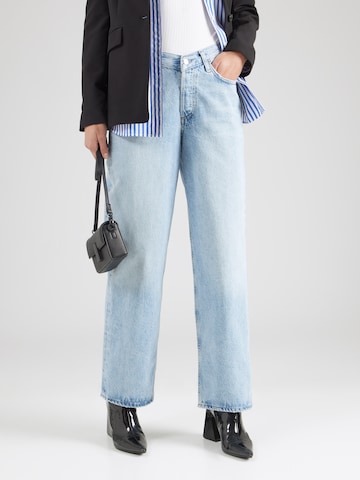 AGOLDE Wide leg Jeans in Blue: front