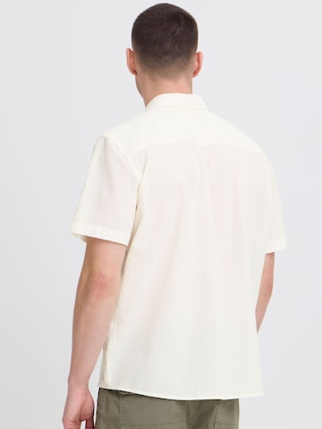 BLEND Comfort fit Button Up Shirt 'BHAvan' in White
