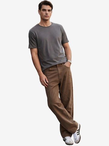 LTB Jeans Shirt 'Basic T-Shirt' in Grey