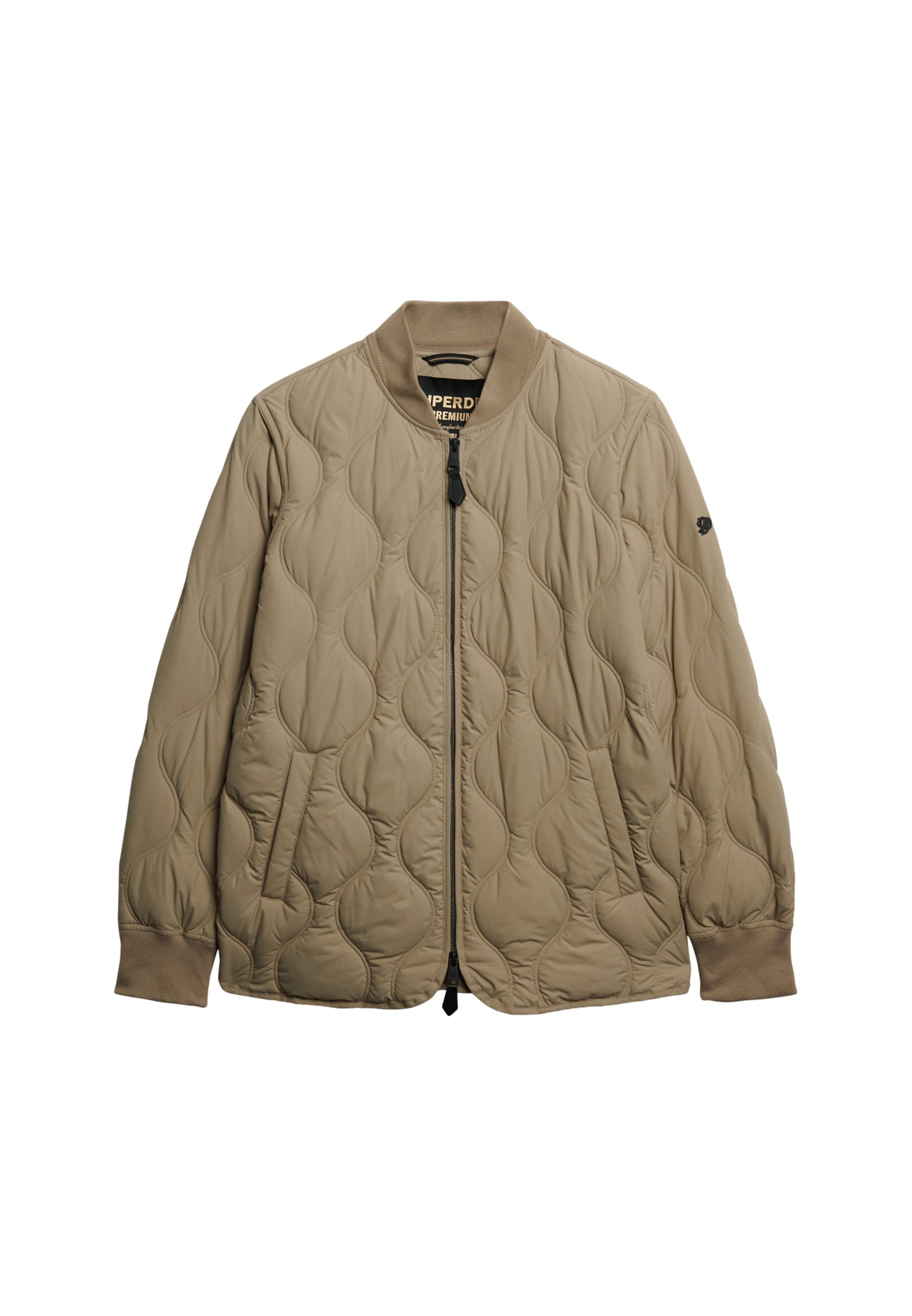 Superdry Jacke in dunkelbeige, Produktansicht