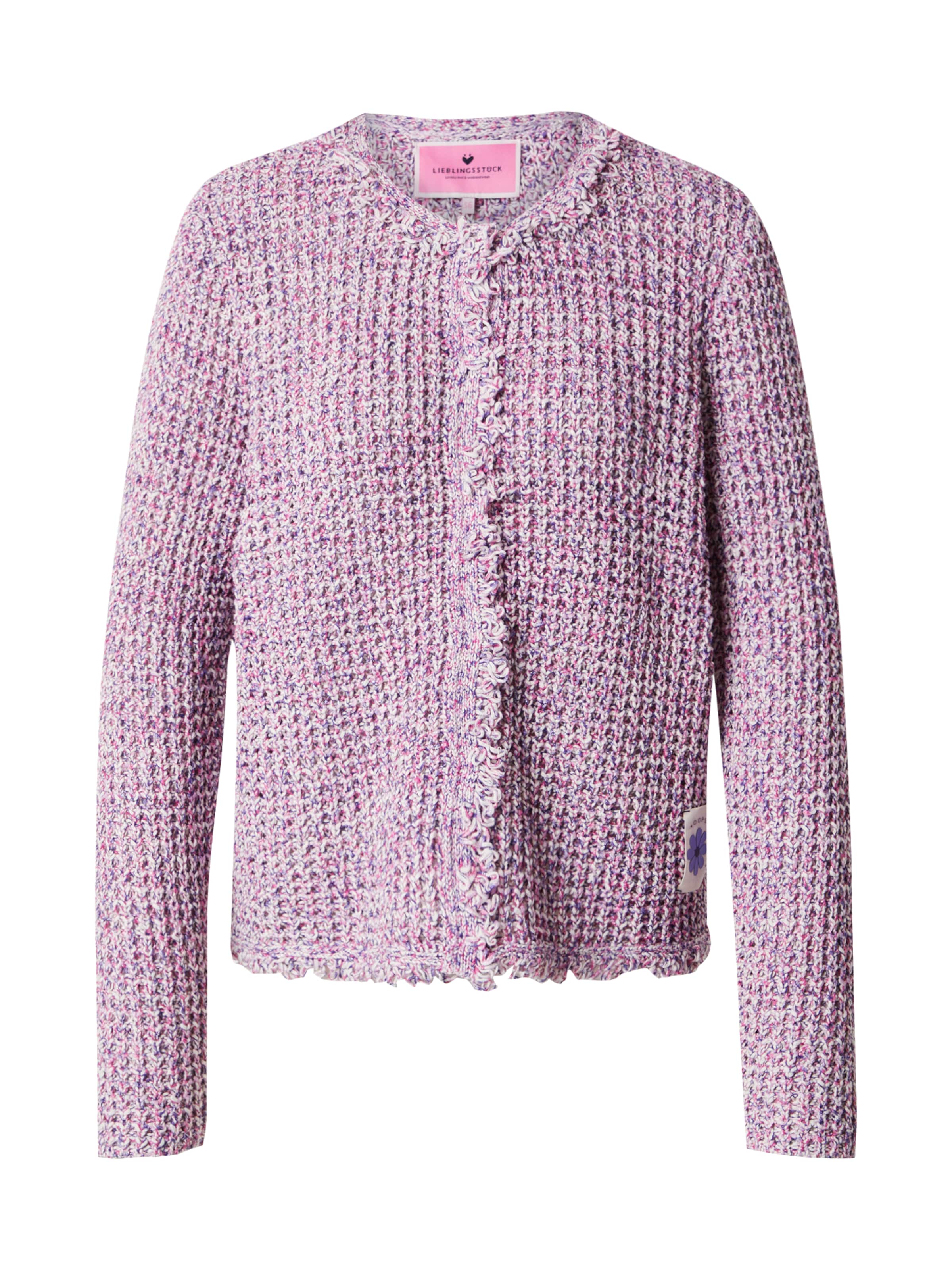 LIEBLINGSSTÜCK Πλεκτή ζακέτα 'Sinja' σε ροζ: μπροστά