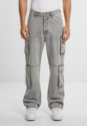 2Y Studios - Loosefit Vaquero 'Aidan' en gris: frente