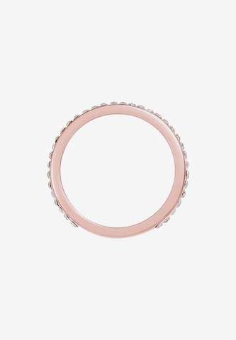 ELLI Ring Bandring, Kristall Ring in Pink