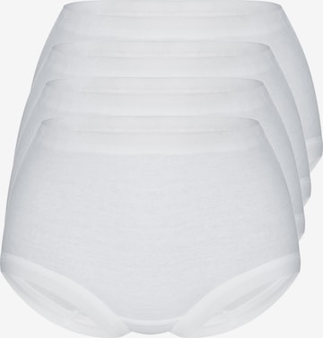 sassa Panty 'FINE RIB' in White: front