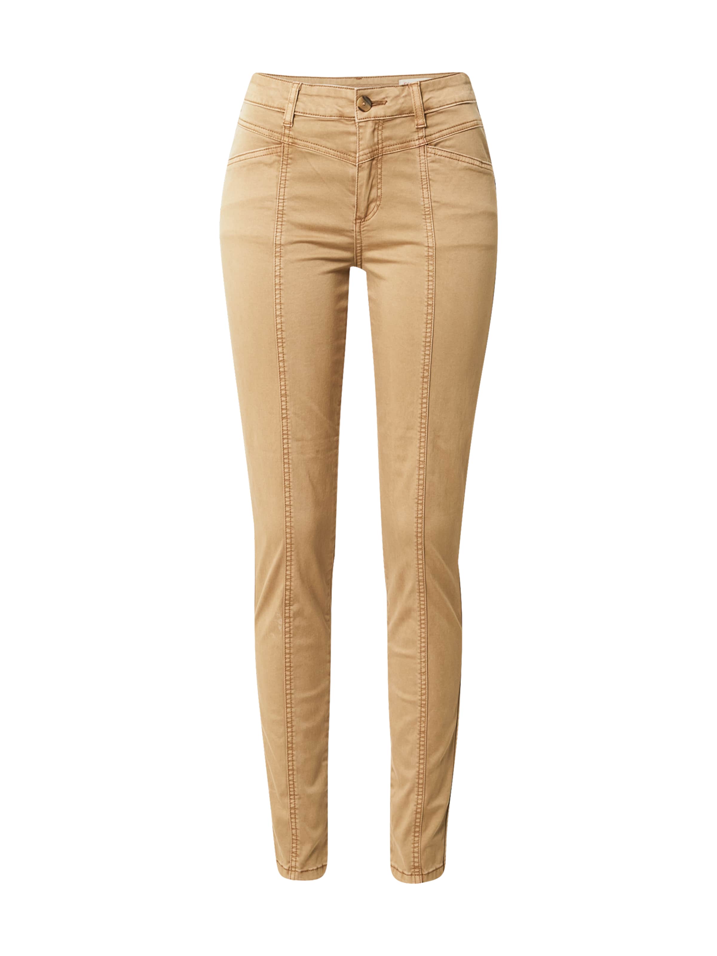 Slimfit Pantaloni de la s.Oliver pe maro: față