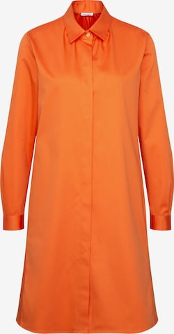 SEIDENSTICKER Kleid 'Schwarze Rose' in Orange: Vorderseite