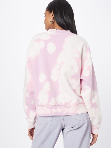 Sweat-shirt 'Amaze' WEEKDAY en rose