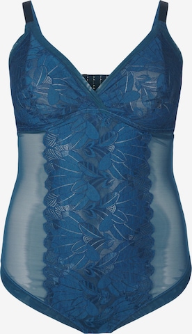 mėlyna Devoted by Zizzi Marškinėliai-glaustinukė 'Rachel': priekis