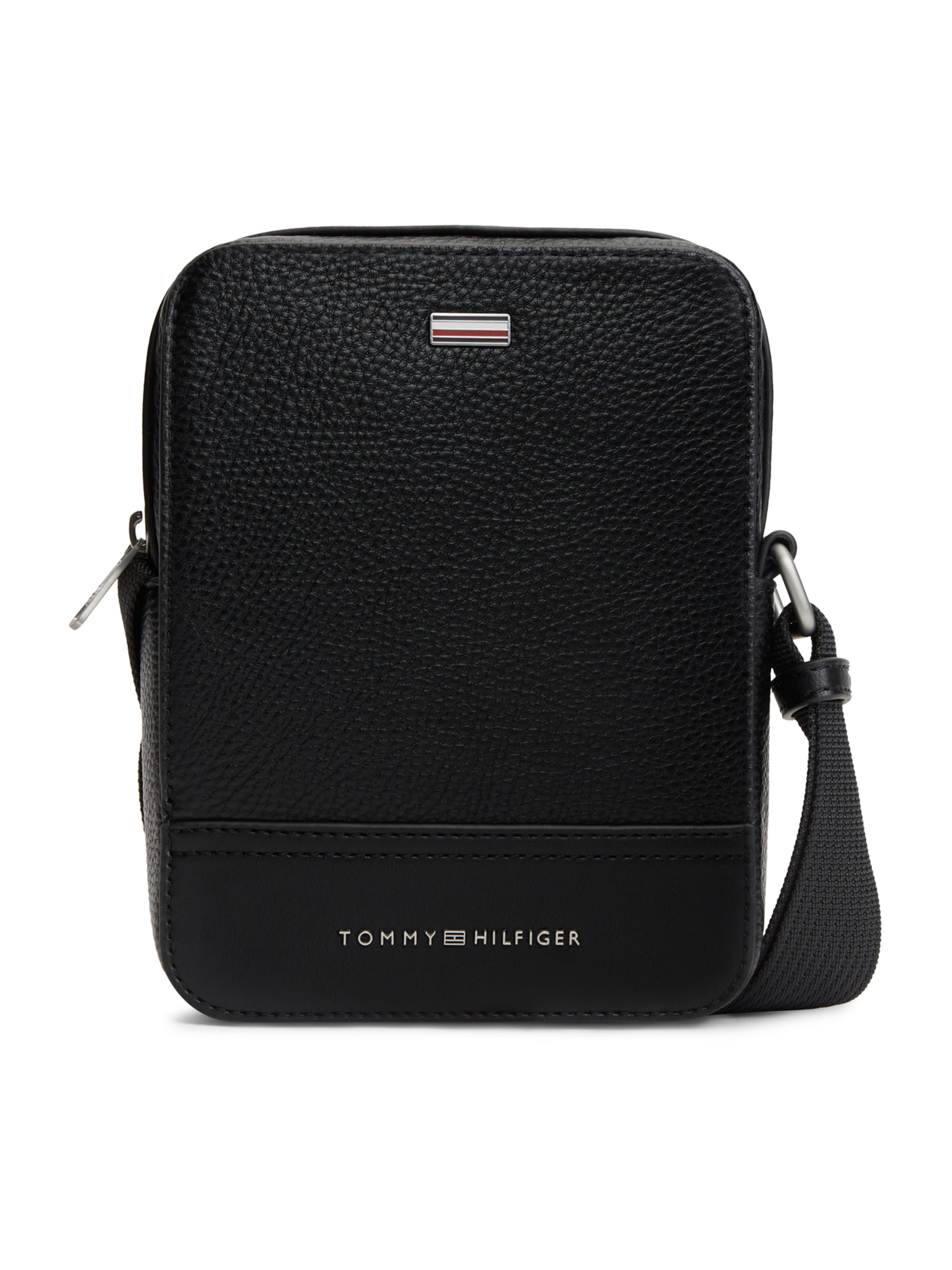 TOMMY HILFIGER Schoudertas 'CENTRAL' in Zwart: voorkant