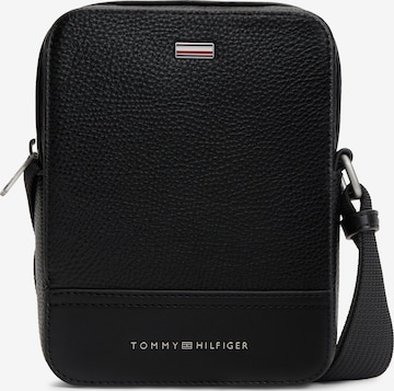 juoda TOMMY HILFIGER Rankinė su ilgu dirželiu 'CENTRAL': priekis