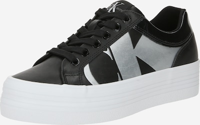 Calvin Klein Jeans Sneaker low i sort / sølv, Produktvisning