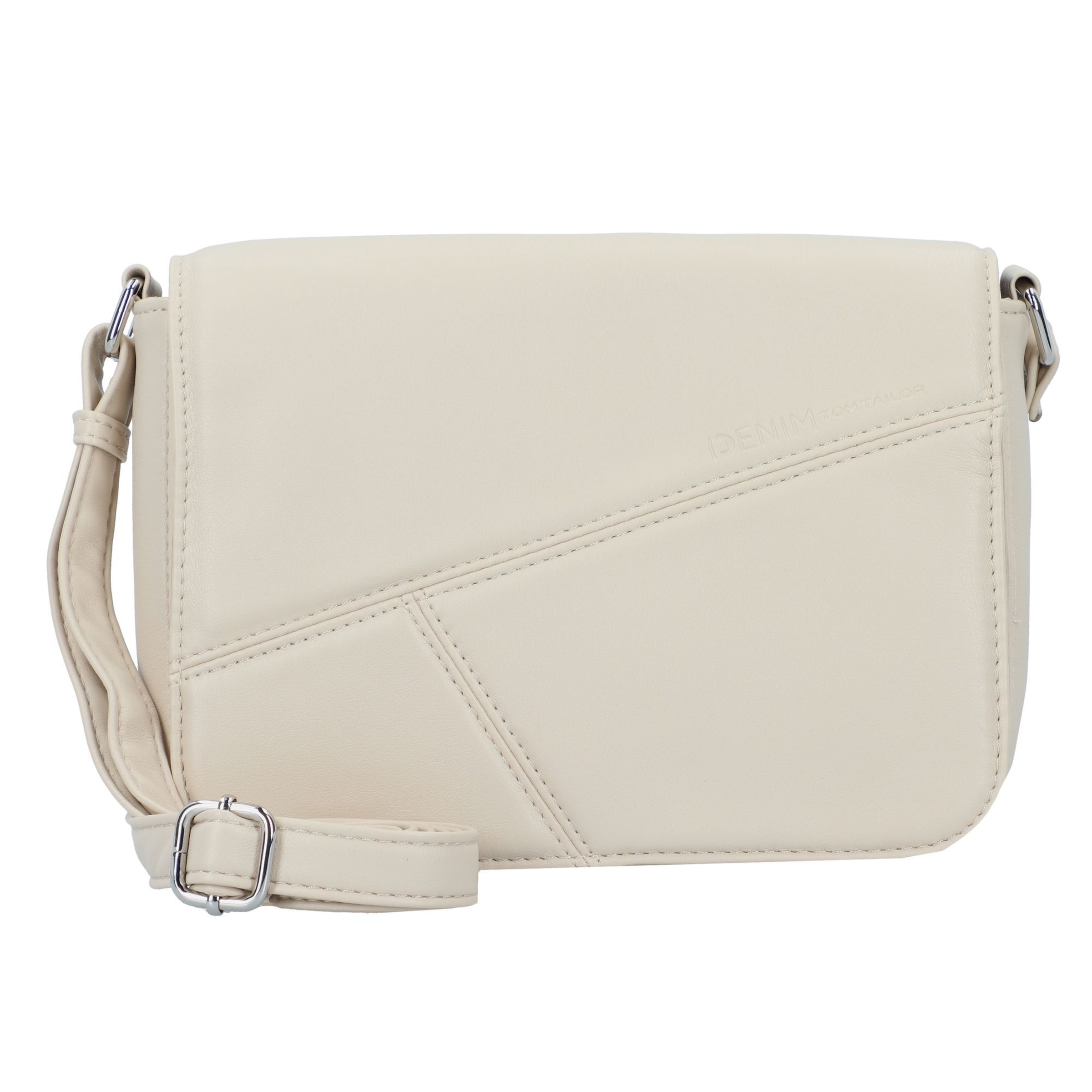 Sac à bandoulière 'Milla' TOM TAILOR DENIM en beige : devant