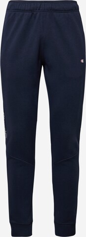 Champion Authentic Athletic Apparel Pants in Blue: front