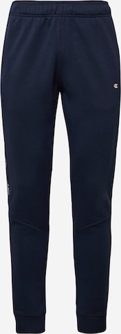 Tapered Pantaloni di Champion Authentic Athletic Apparel in blu: frontale