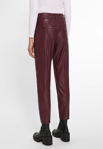 Regular Pantalon Basler en rouge