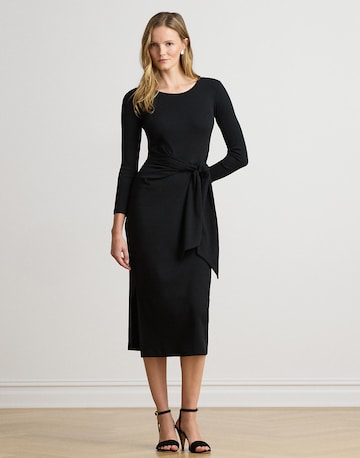 Lauren Ralph Lauren Petite Платье в Черный: спереди