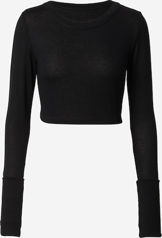 RÆRE by Lorena Rae - Camiseta 'Asya' en negro: frente