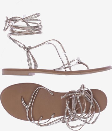 HALLHUBER Sandals & High-Heeled Sandals in 40 in Silver: front