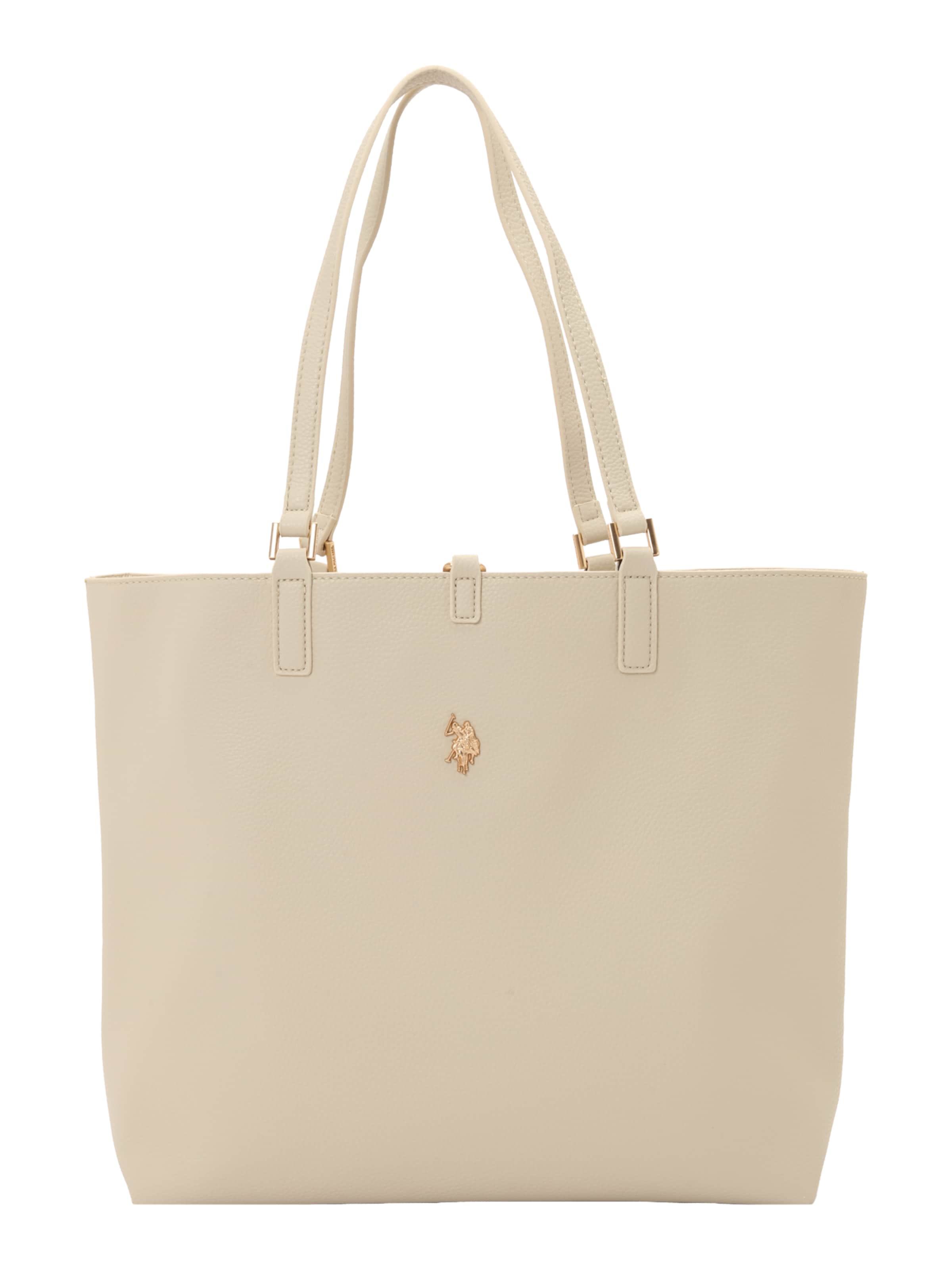 Cabas 'Malibu' U.S. POLO ASSN. en beige : devant