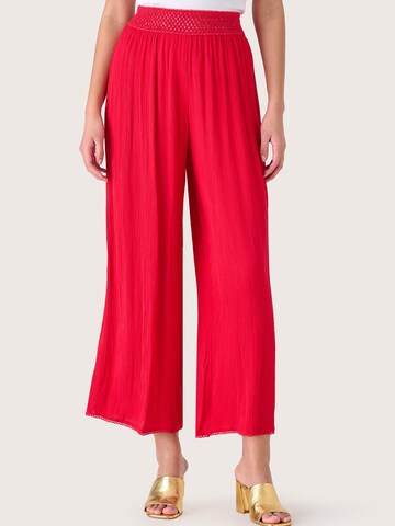 Wide leg Pantaloni 'PESSY' di Camomilla Italia in rosso: frontale