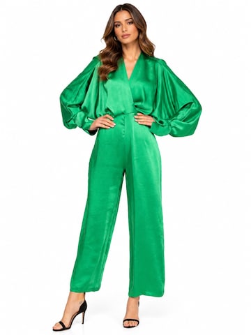 Tuta jumpsuit di DARYLABEL Seu closet de impacto in verde