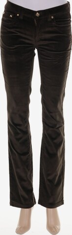 Cavalli Class Pants in S-M in Brown: front