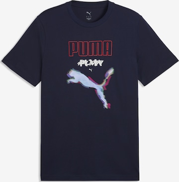 PUMA T-Shirt in Blau: Vorderseite