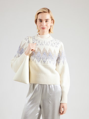 Pulover 'Farombo' de la BOSS pe bej: față