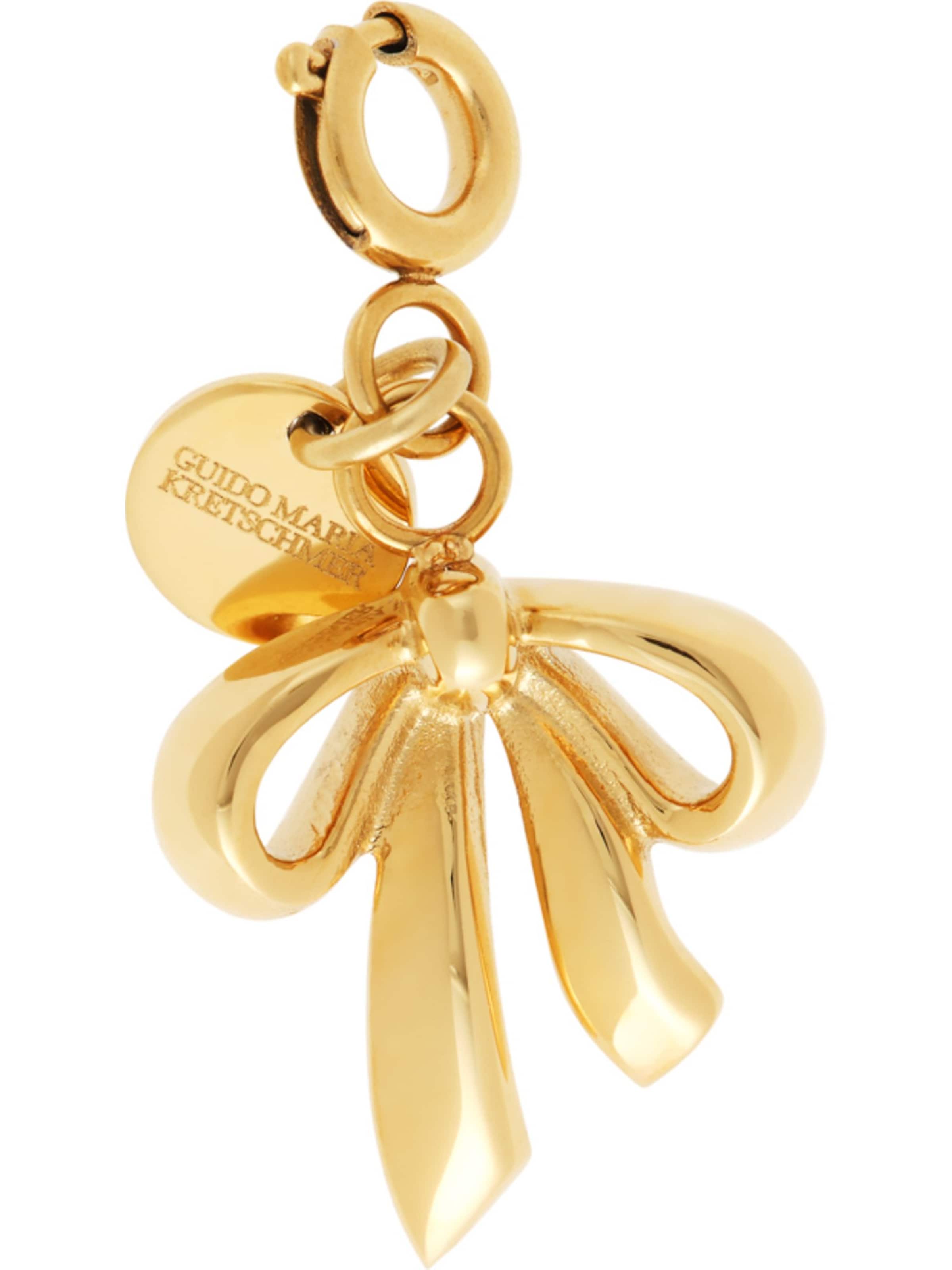 Guido Maria Kretschmer Jewellery Anhänger in Gelb: Vorderseite