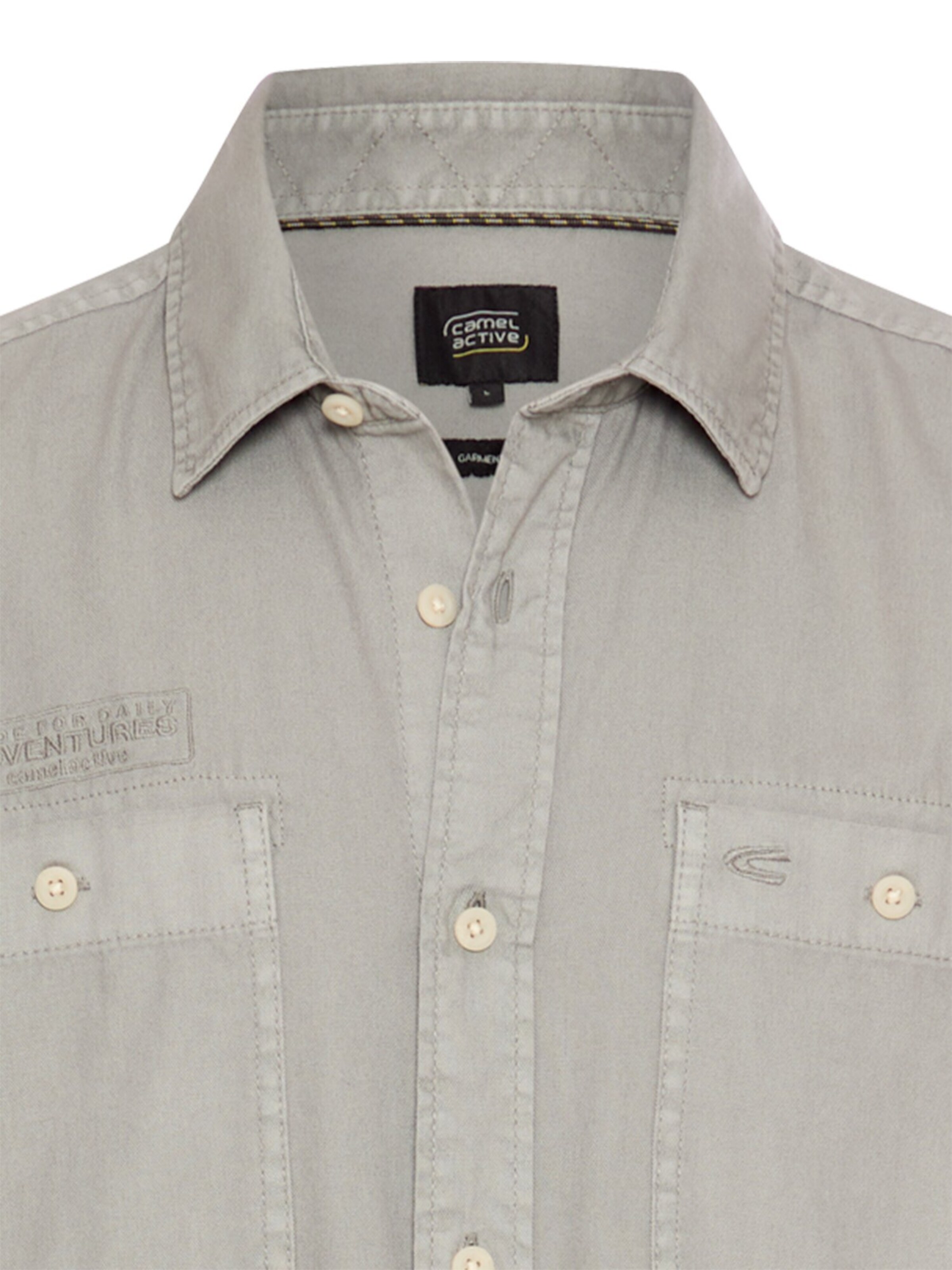 CAMEL ACTIVE Regular fit Button Up Shirt in Grey
