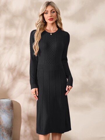 Yesfashion Strickkleid‌‌‌‌‌‌‌‌‌ in Schwarz