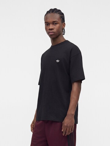 ADIDAS ORIGINALS - Camisa 'Trefoil Essentials' em preto