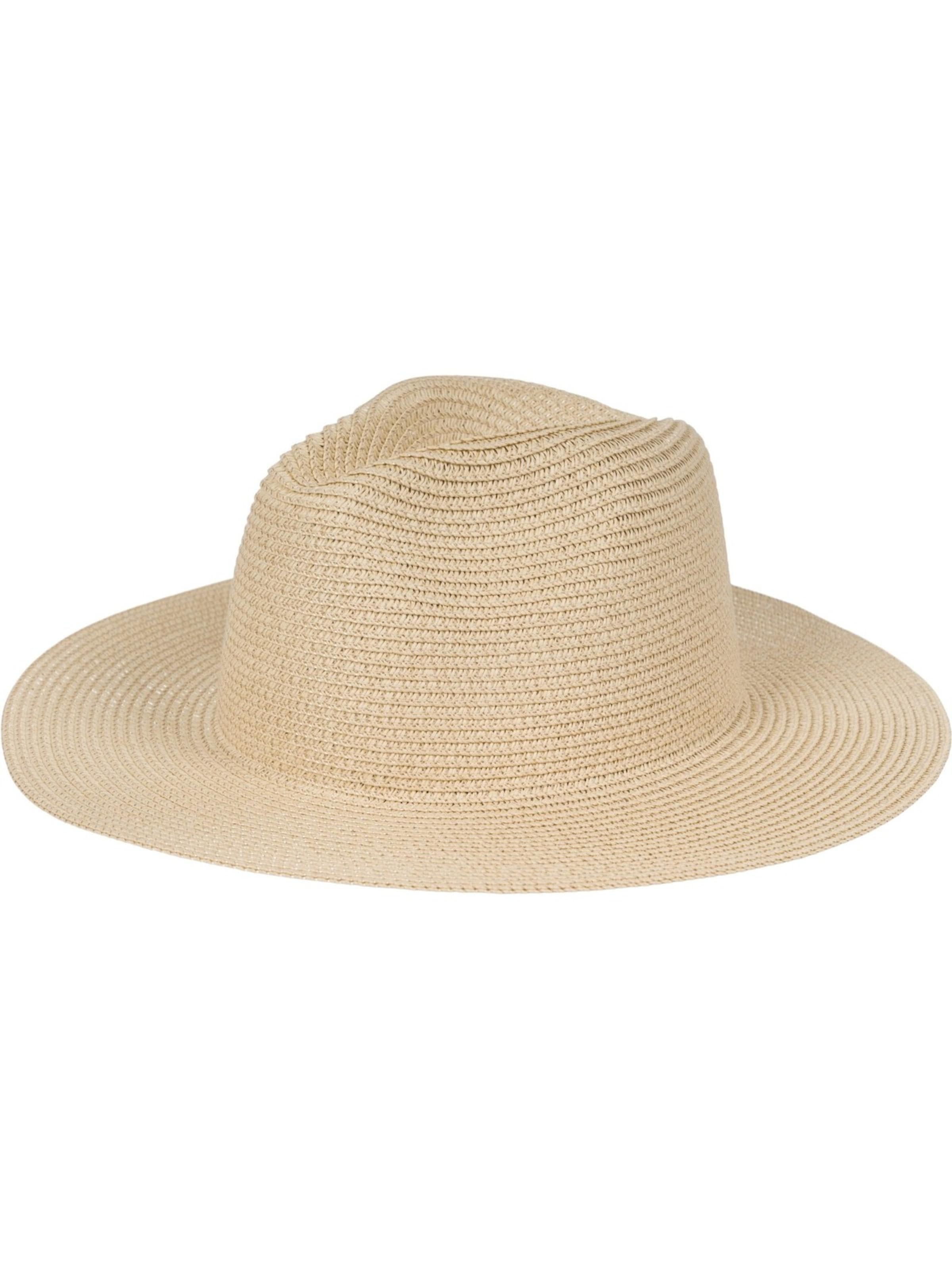 styleBREAKER Hat 'Panama Strohhut - Knautschhut' in Beige
