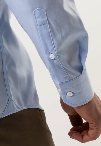 Black Label Shirt Regular Fit Businesshemd 'KENT' in Blau