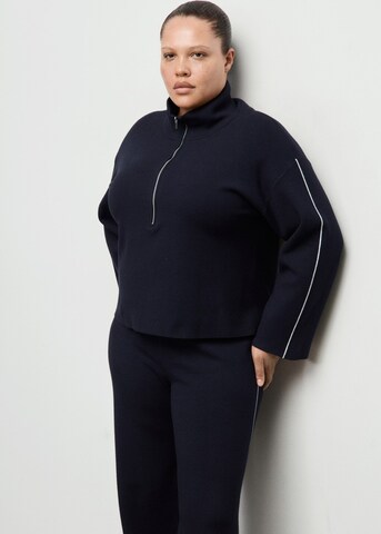 MANGO Wide leg Pants 'Cosmus' in Blue