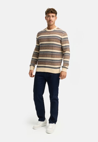 Pull-over 'INAxton' INDICODE JEANS en mélange de couleurs