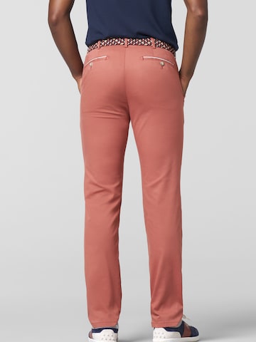 Regular Pantalon chino MEYER en rouge