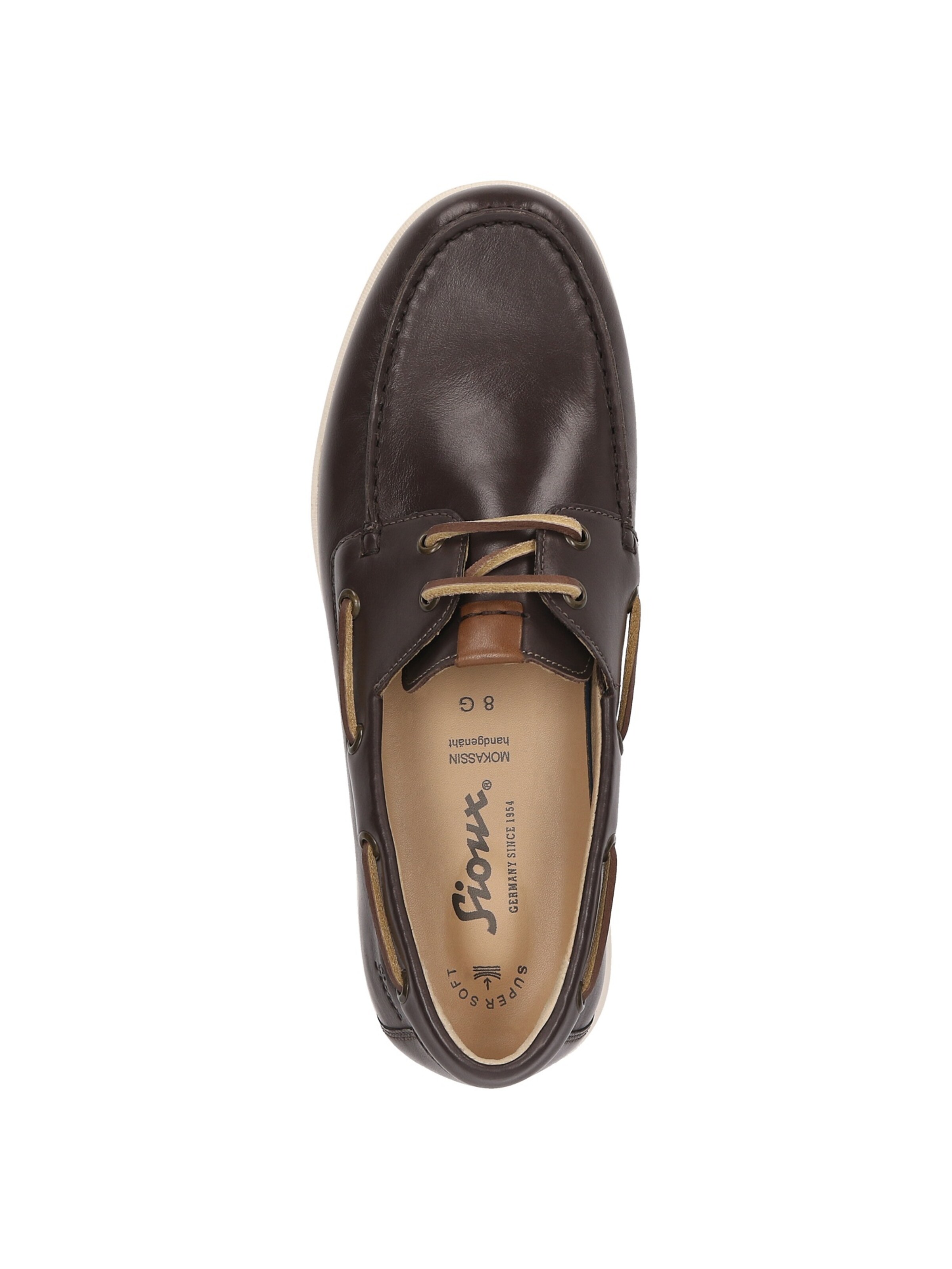 SIOUX Lace-up shoe 'Nurilinos-702' in Brown