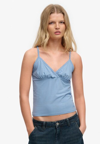 Haut 'Athletic Essentials' Superdry & Co en bleu : devant