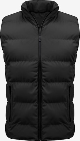 YOUTHUP Vest in Black: front