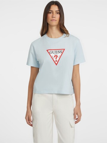 GUESS JEANS T-Shirt in Blau: Vorderseite